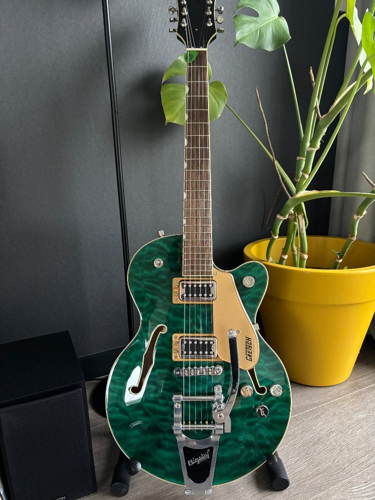 Gretsch g5655t quilted maple center block jr, Musique & Instruments, Instruments à corde | Guitares | Électriques, Enlèvement