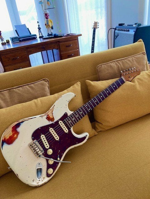 Haar Trad S, Muziek en Instrumenten, Ophalen of Verzenden, Gebruikt, Solid body