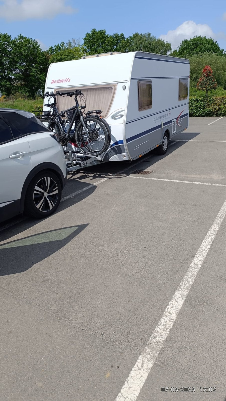 Detleffs caravan, Roue de secours, Jusqu'à 4, 6 à 7 mètres, Particulier