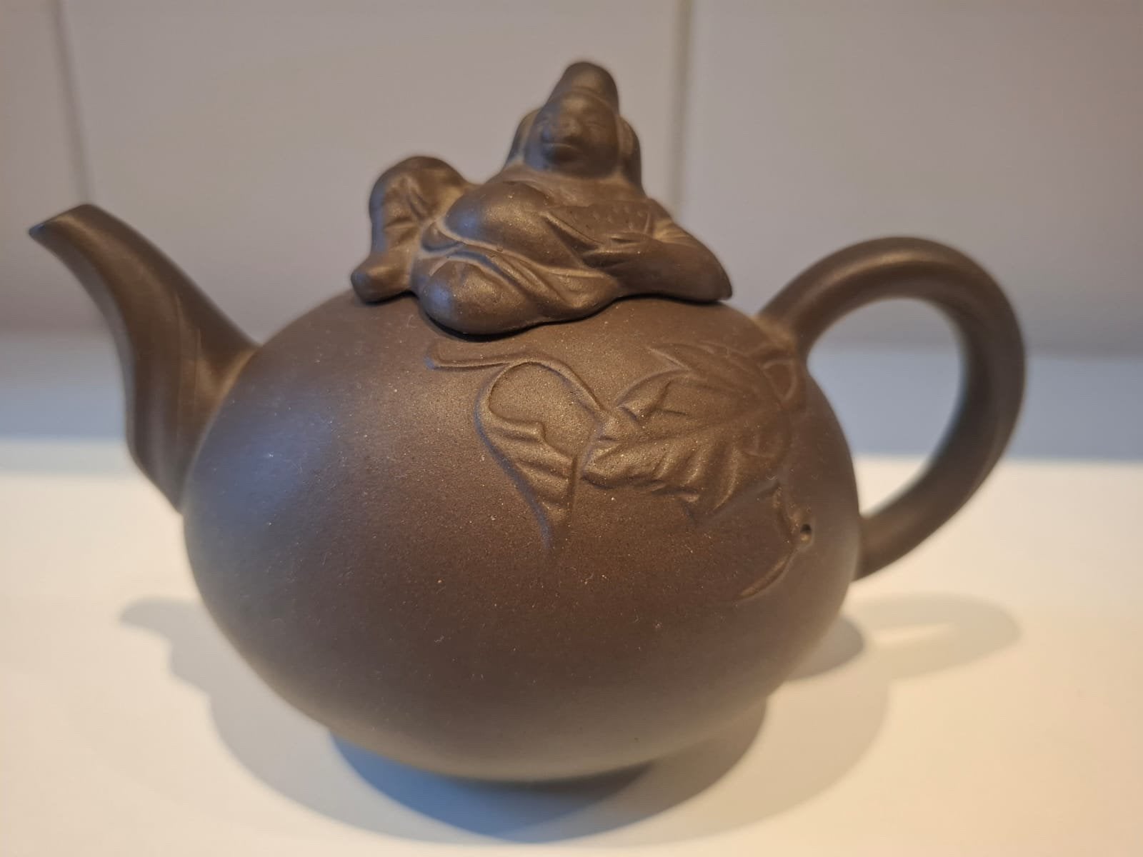 Yixing theepot, Antiek en Kunst, Steen/keramiek, Bruin, Overige typen, Ophalen of Verzenden