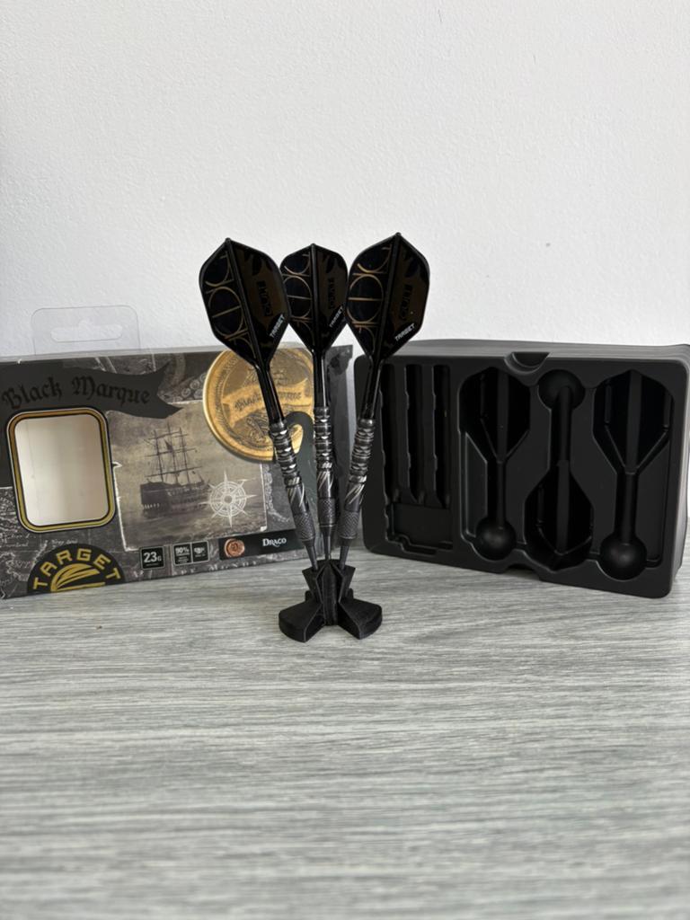 Target Japan Black Marqeu Draco Swiss Points 90% 23gr, Ophalen of Verzenden, Zo goed als nieuw