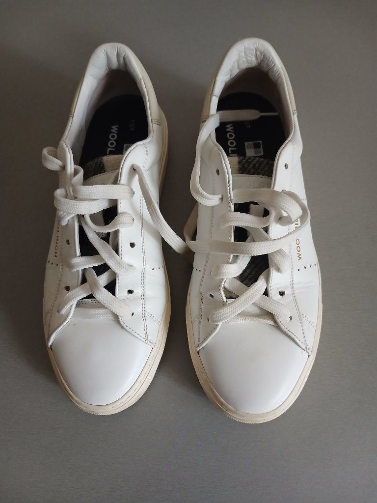 Sneakers Woolrich M40, Wit, WOOLRICH, Ophalen of Verzenden, Zo goed als nieuw