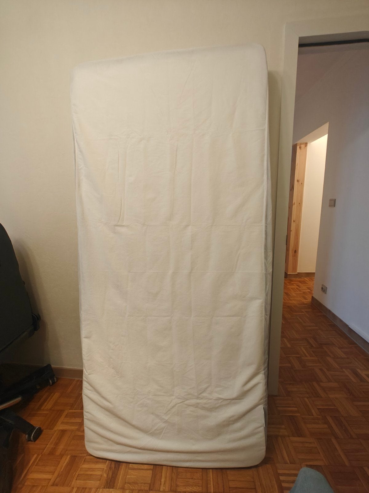 Matelas mémoire de forme 90x200 – neuf + housse IKEA, Neuf, 90 cm, Matelas, Une personne