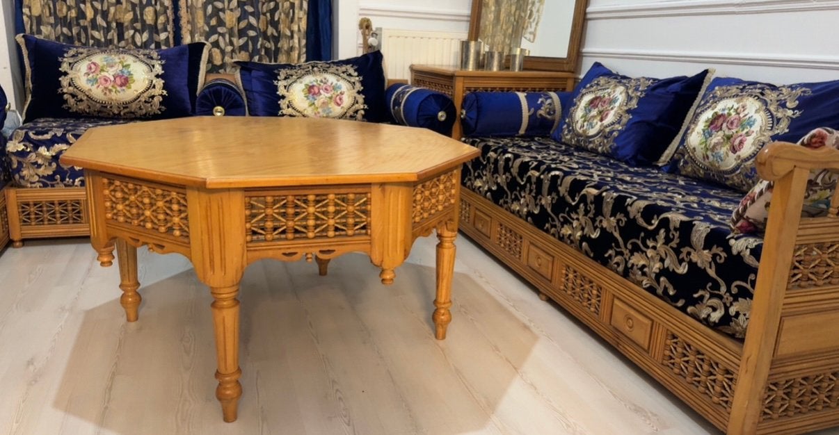 Seddari marocain en bois, Maison & Meubles, Enlèvement ou Envoi