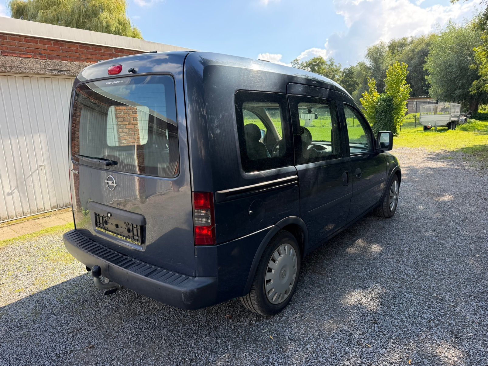 Opel combo 1.4 benzine 66 Kw,Bj 2008,Euro 4, 5Zit, Auto's, Voorwielaandrijving, 4 deurs, Stof, Blauw