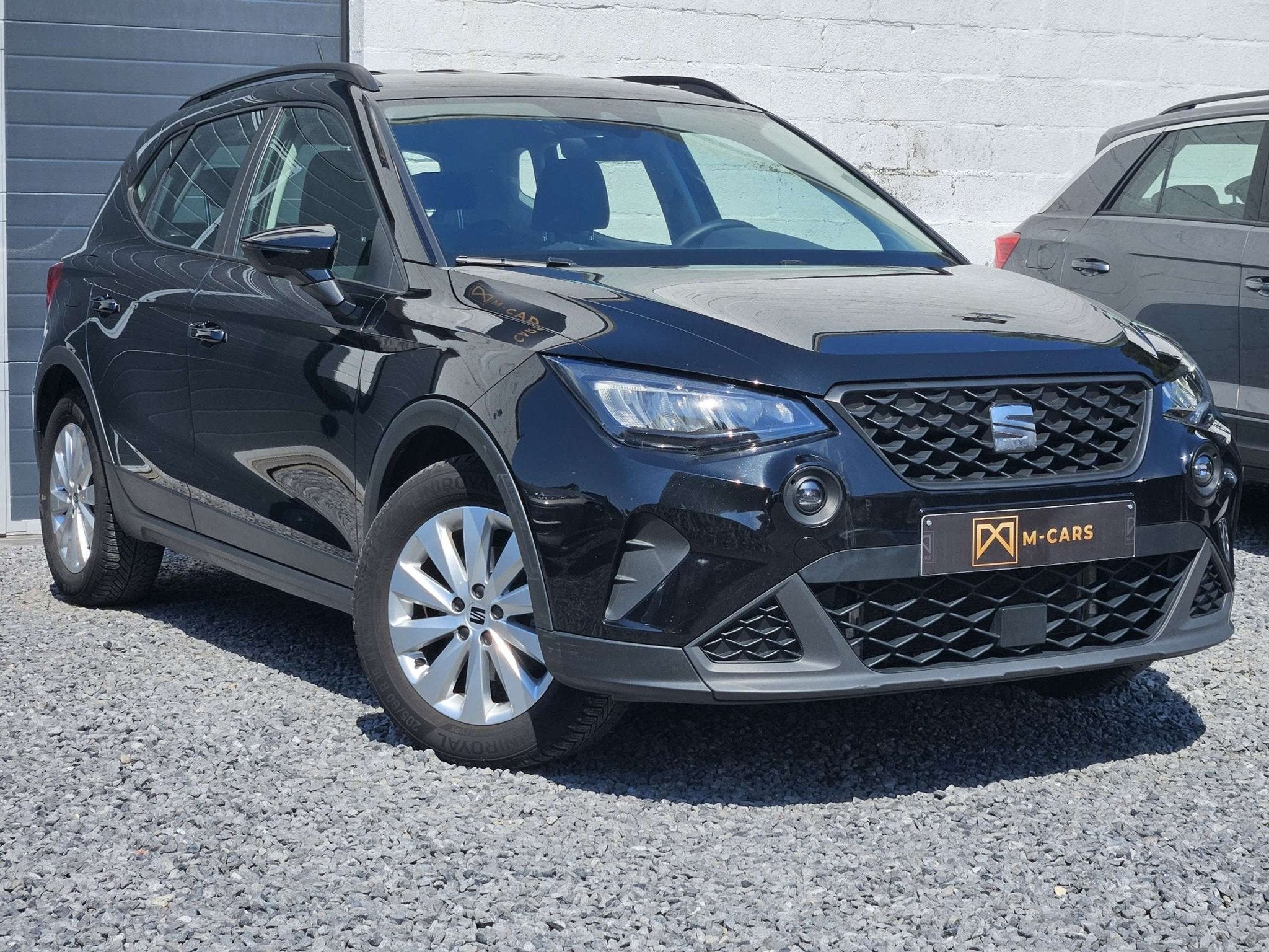 SEAT Arona DSG * 95000KM * FACELIFT * (bj 2022, automaat), Auto's, Automaat, Stof, Gebruikt, Zwart