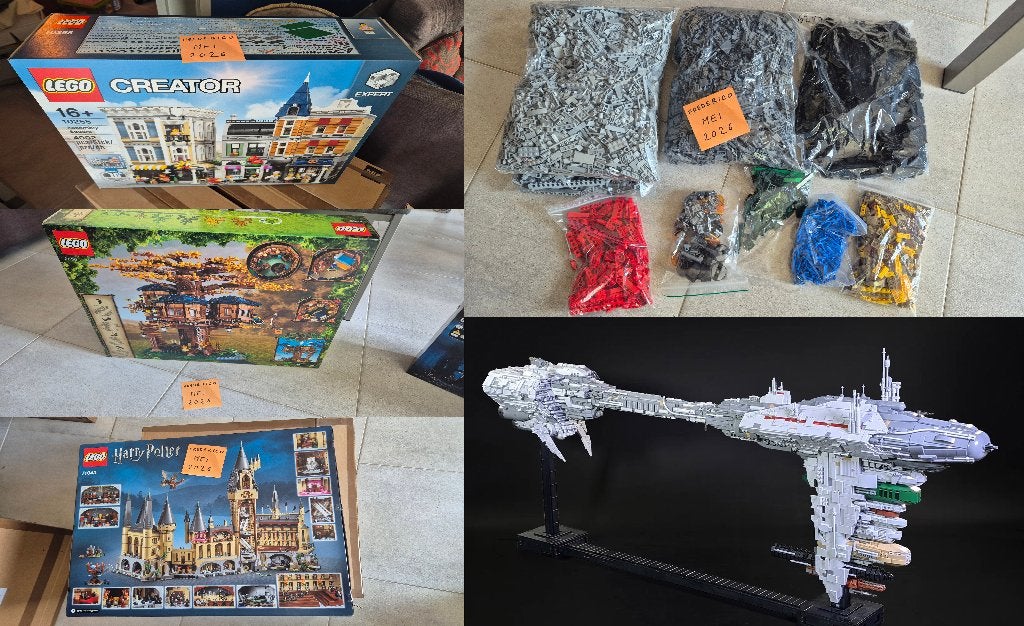 verschillende LEGO sets NIEUW in verzegelde doos, Neuf, Pièces supplémentaires incluses, Lego, Ensemble complet