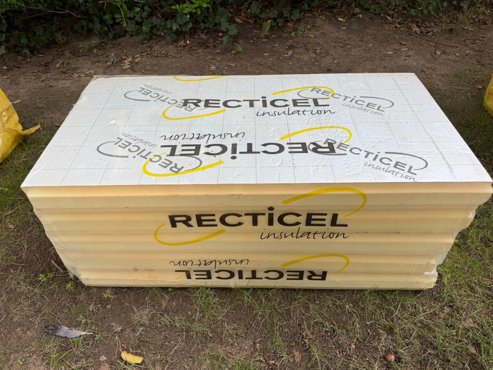 1 pak Recticel Eurowall 100mm - 1200x600mm, 8 à 12 cm, Comme neuf, Enlèvement, Mousse rigide (PIR)