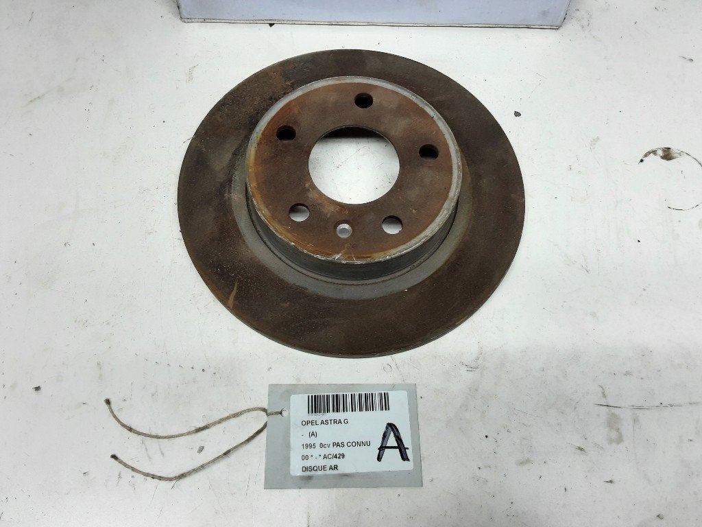 REMSCHIJF ACHTER Opel Astra G (F08 / 48) (01-1998/12-2009), Gebruikt, Rue de l'Espoir 34 34
4030  GRIVEGNÉE, BE, Info@Collignon.be