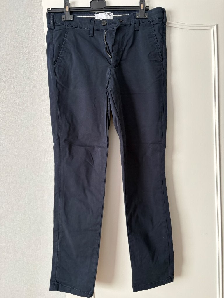 Heren broeken, Kleding | Heren, Ophalen, Zo goed als nieuw, Blauw, Selected Homme