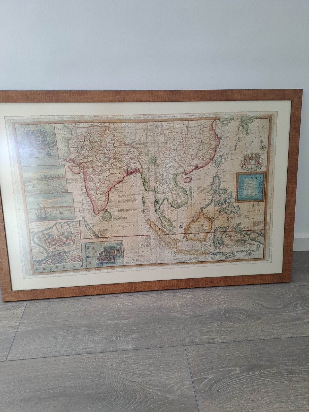 Poster met frame, Antiek en Kunst, Kunst | Tekeningen en Fotografie, Ophalen