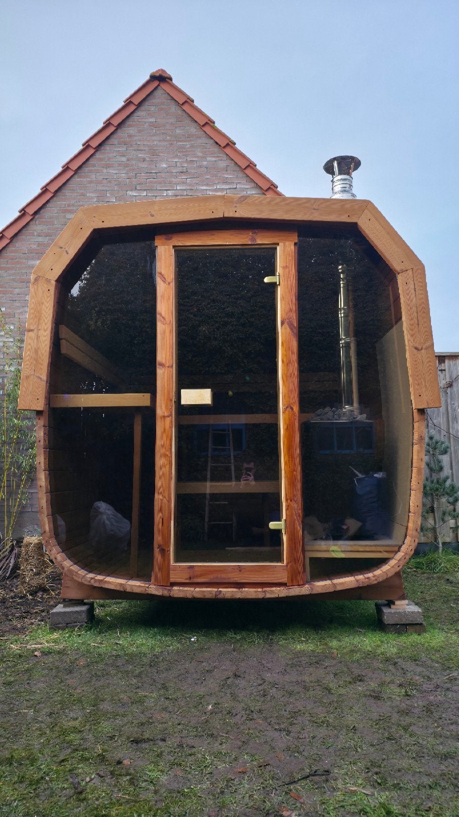 2M Cube Sauna Gratis Levering en Plaatsing - 10% KORTING, Ophalen of Verzenden