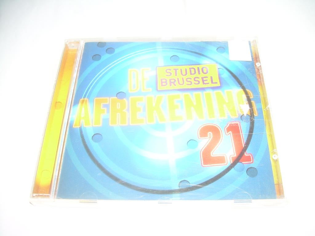 CD - STUDIO BRUSSEL - DE AFREKENING  21, Cd's en Dvd's, Ophalen of Verzenden, Zo goed als nieuw, Pop