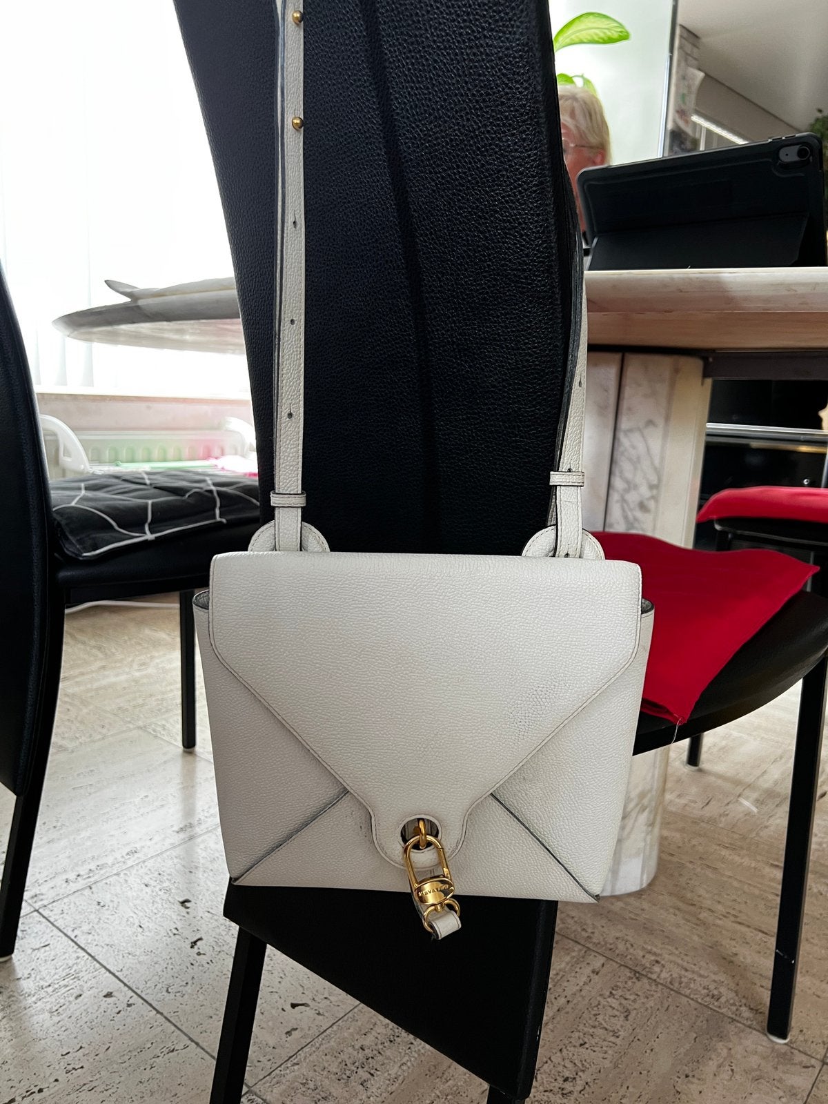 Vintage Delvaux Grelon model, Enlèvement, Blanc