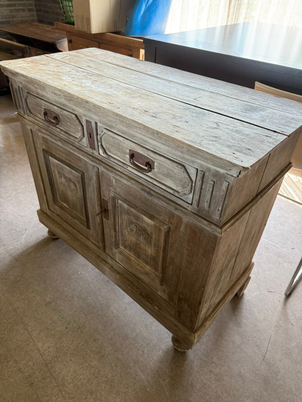 Houten kast, Huis en Inrichting, Kasten | Dressoirs, Ophalen, Gebruikt