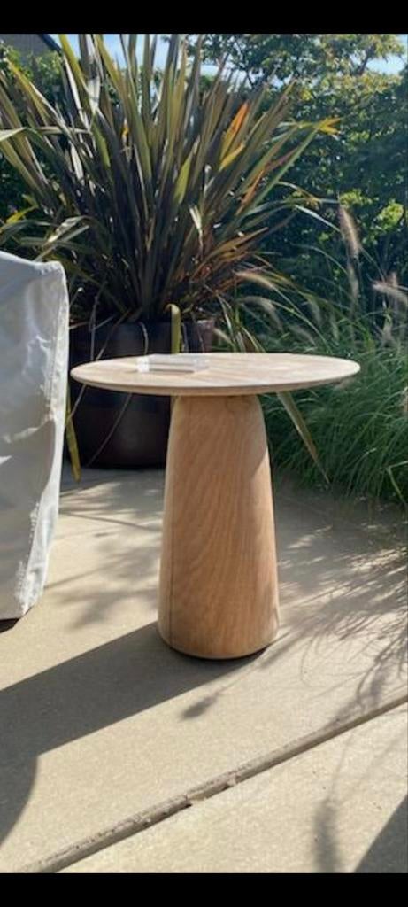 Tribu dunes bijzettafel, Ophalen, Teakhout