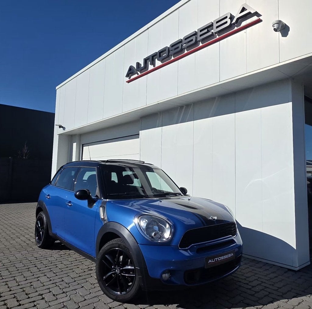 Mini Cooper SD Countryman *NAVI/AUTOMAAT/CARPASS*, Auto's, 1995 cc, Countryman, Blauw, SUV of Terreinwagen