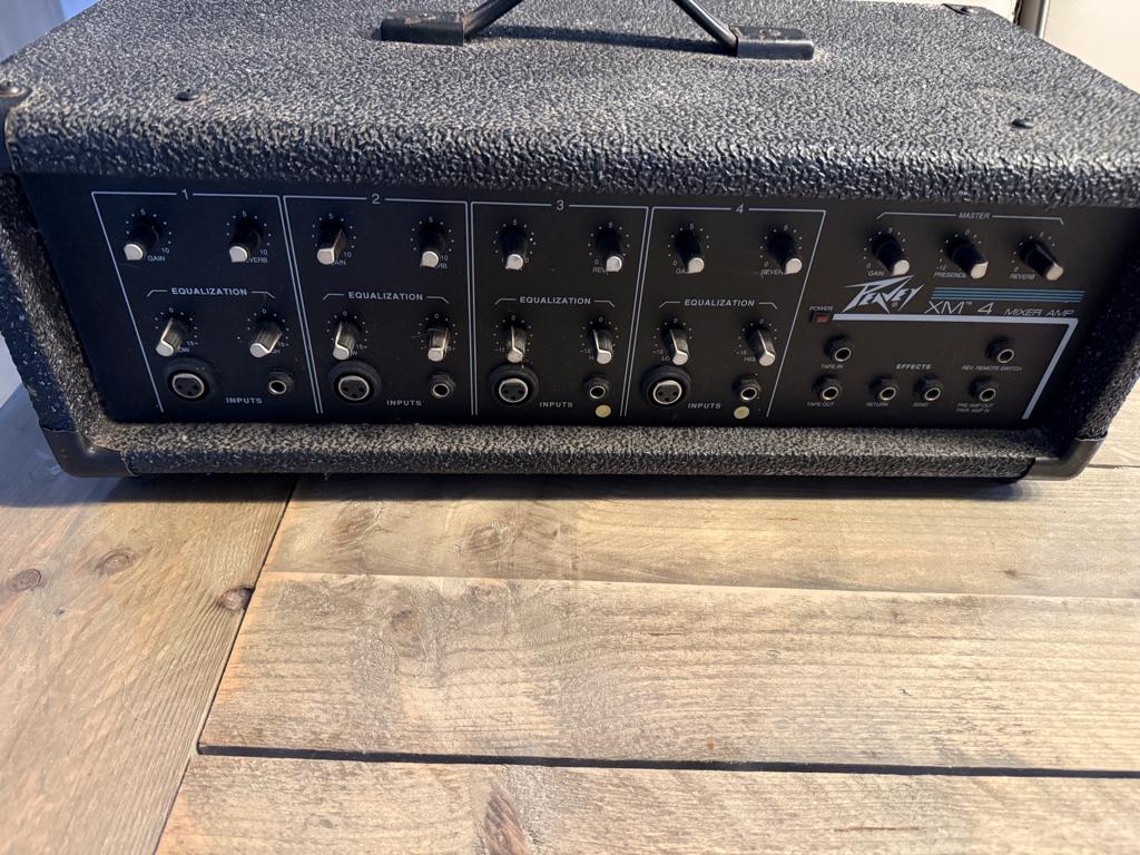 Peavey XM4 mixer, Ophalen
