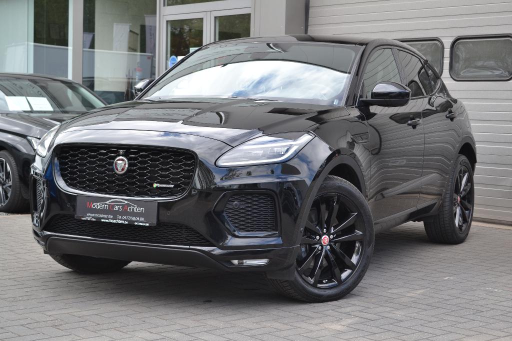 Jaguar E-Pace  PHEV 1.5 T AWD P300e R-Dynamic SE. Top staat., Auto's, Jaguar, Automaat, Zwart, Leder, 5 zetels