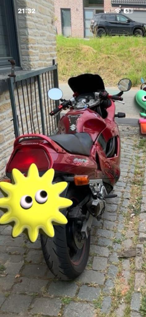 gsxf 750, 4 cilinders, Motorrijbewijs A, Gebruikt, Meer dan 35 kW