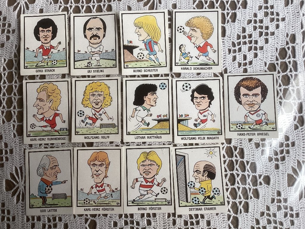 156 stickers Panini FUSSBALL 84, Ophalen of Verzenden, Gebruikt