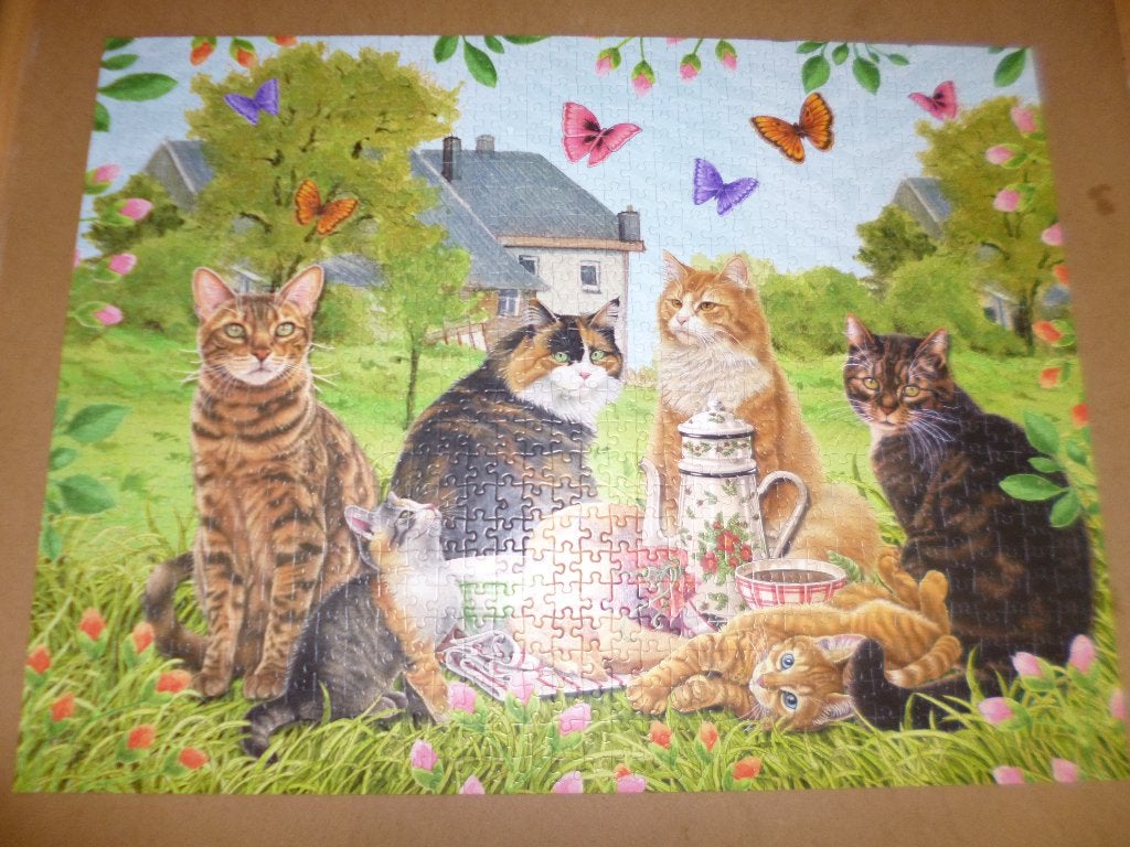 Puzzel poezen, Ophalen of Verzenden, Zo goed als nieuw