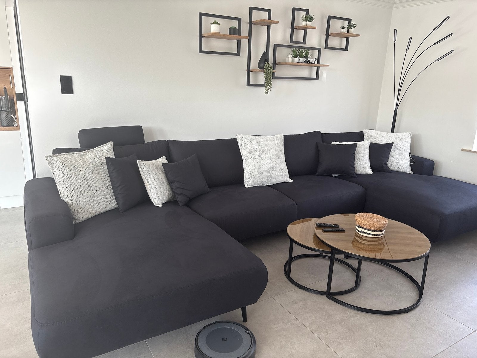 Grand salon en U, Maison & Meubles, Enlèvement, Comme neuf