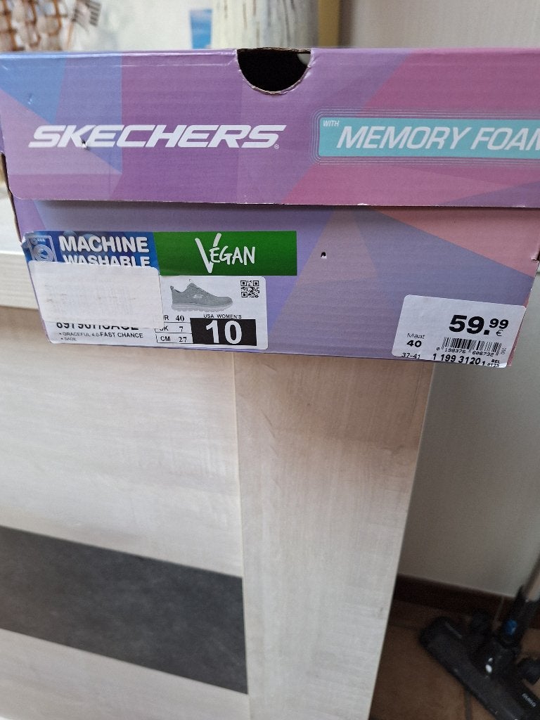 Sketshers, Kleding | Dames, Ophalen, Skechers, Blauw, Zo goed als nieuw
