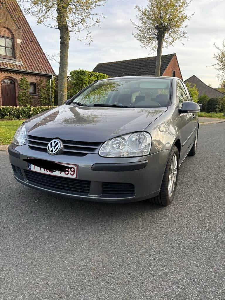 Golf 5 benzine, Auto's, Voorwielaandrijving, Stof, 4 cilinders, Grijs
