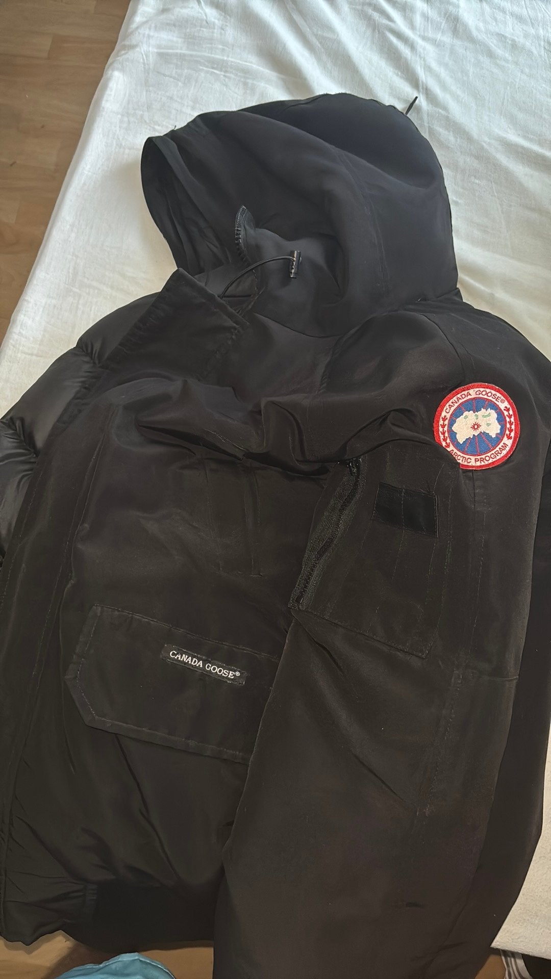 Canada goose jas, Ophalen of Verzenden, Zo goed als nieuw, Maat 46 (S) of kleiner