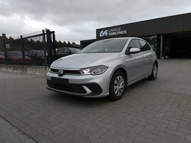 Volkswagen Polo 5d 1.0 TSi 80pk Business Luxe Camera '23, Auto's, Euro 6, Bedrijf, Zilver of Grijs, 999 cc