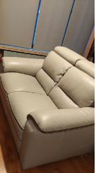zetel 2 zit natuzzi, Ophalen, Tweepersoons, Leer, Zo goed als nieuw