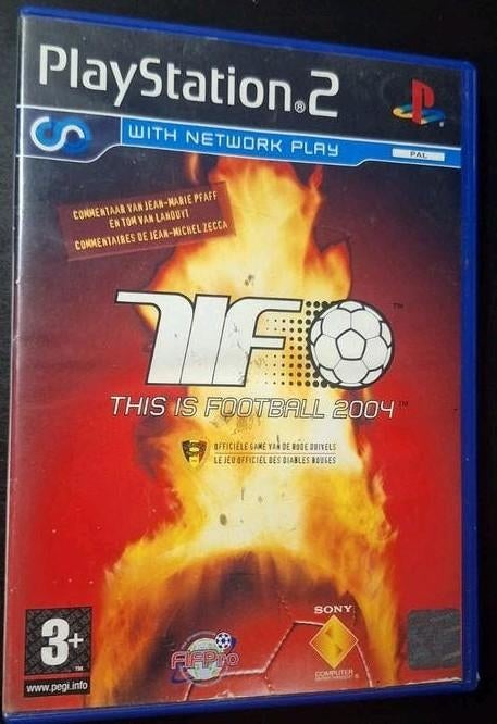 PS2 This Is Football 2004, Games en Spelcomputers, Ophalen of Verzenden