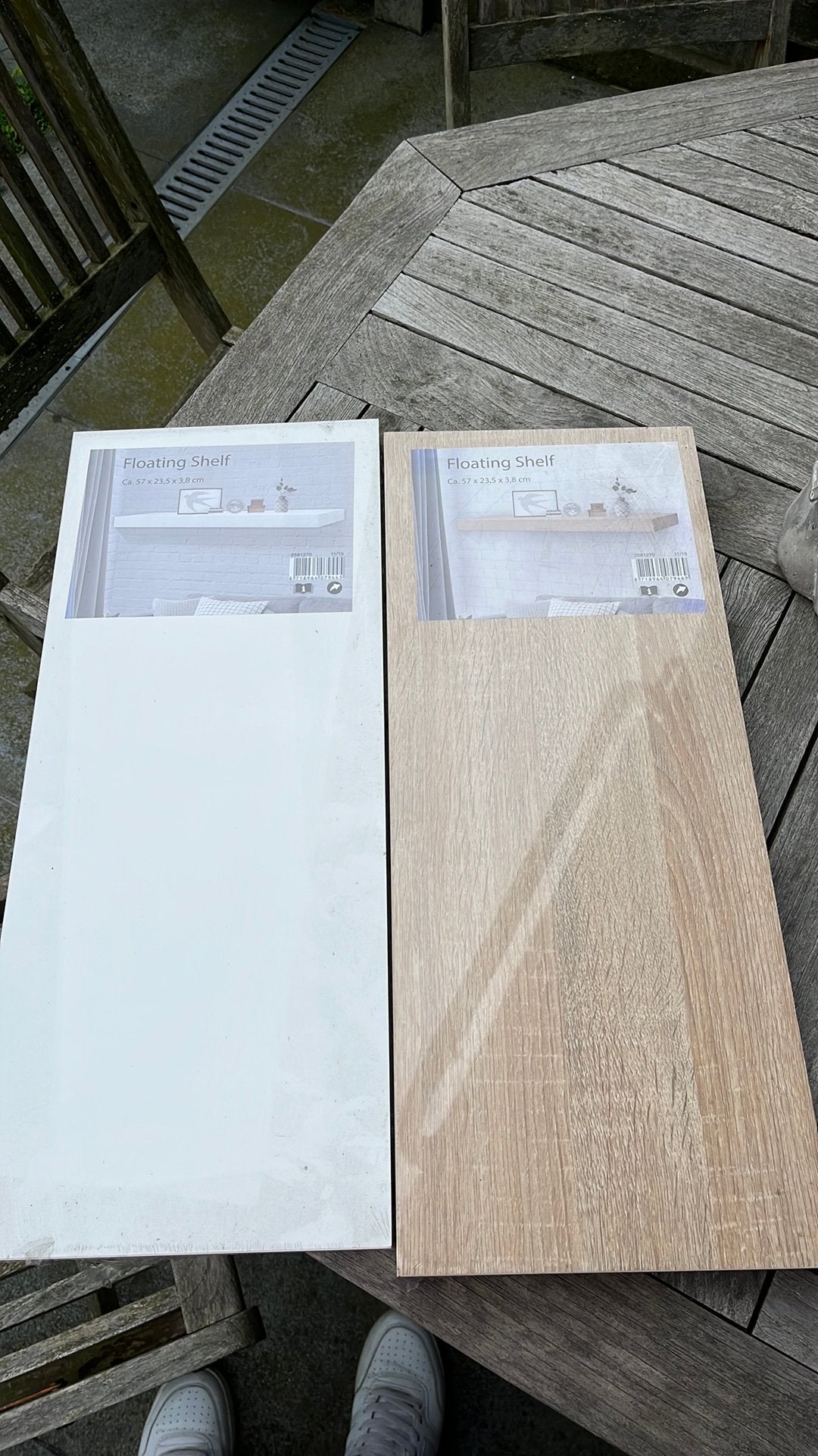2 x floating shelves, Ophalen, Zo goed als nieuw