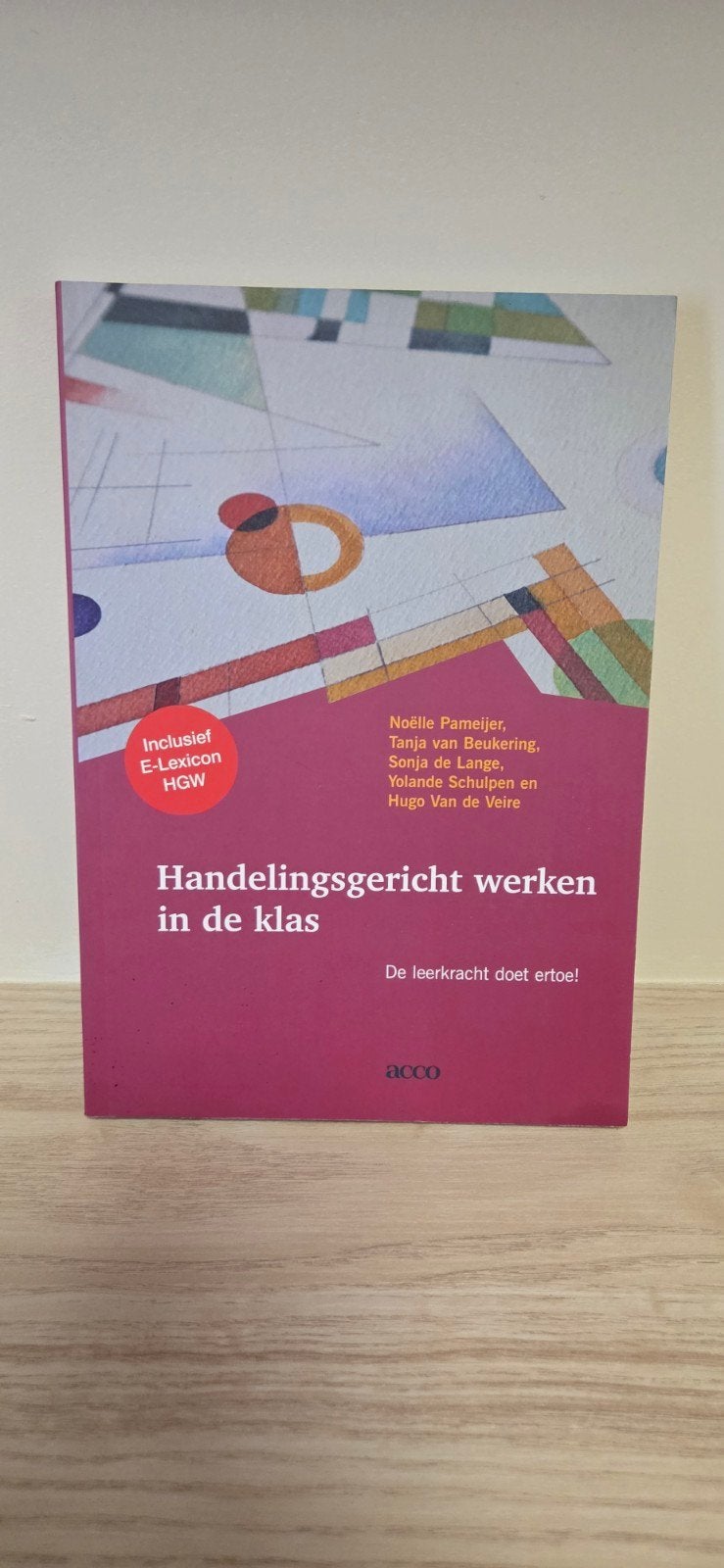 handelingsgericht werken in de klas, Ophalen of Verzenden