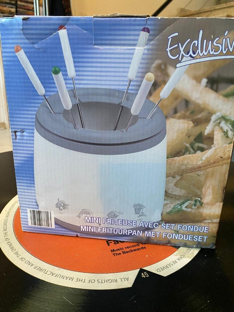 Friteuse/fondue (ongeopend!), Electroménager, Enlèvement, Neuf, Friteuse duo