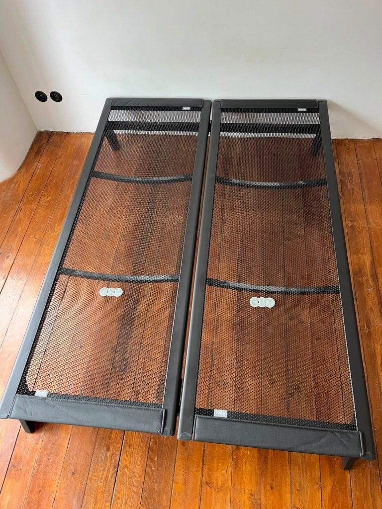 Auping bed zonder matras, Huis en Inrichting, Slaapkamer | Matrassen en Bedbodems, Ophalen, 140 cm, Zo goed als nieuw, Twijfelaar