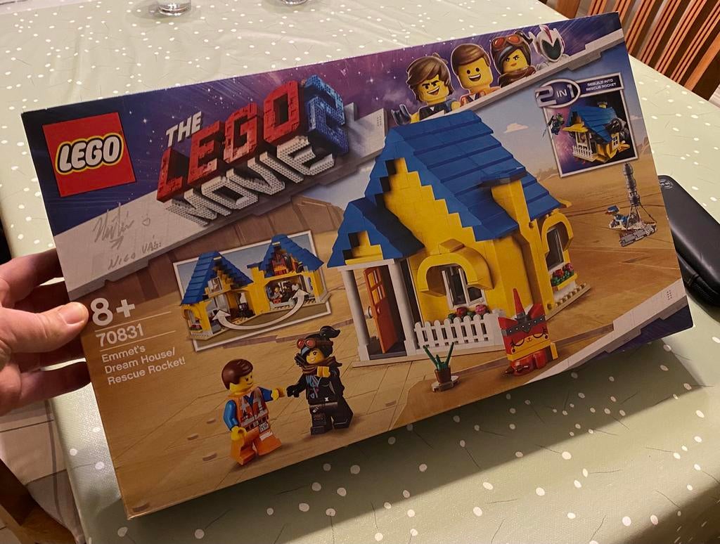 LEGO 70831 signé par Nico Vas, Enlèvement ou Envoi, Neuf, Ensemble complet, Lego