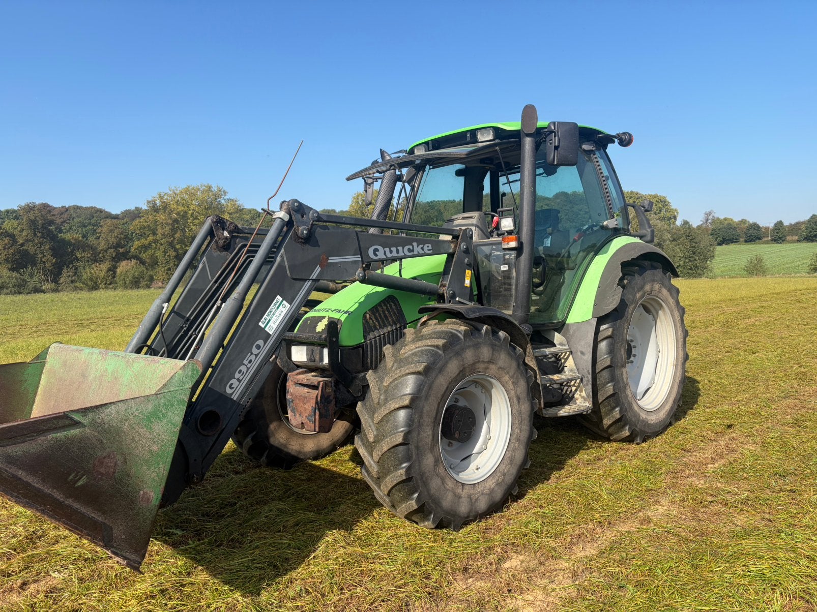 Deutz agrotron mk3 85 met frontlader, Zakelijke goederen, Ophalen, 80 tot 120 Pk, Meer dan 10000, Gebruikt