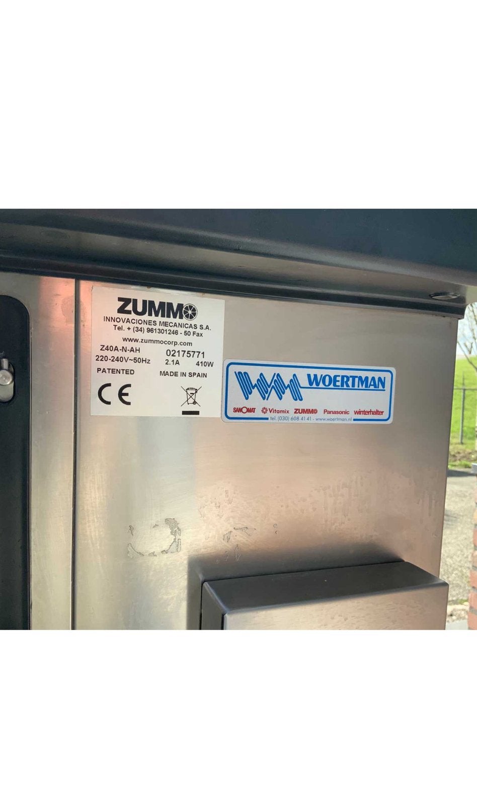 Presseuse orange zummo Z40A 2024 !!!, Enlèvement