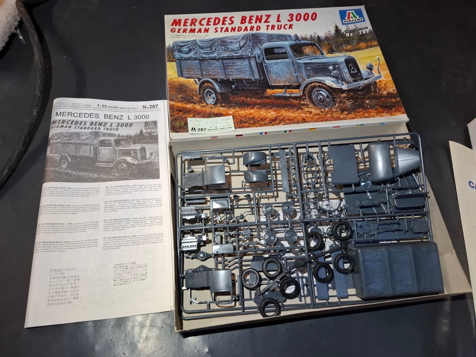 maquette Mercedes L3000 Italeri, Enlèvement ou Envoi