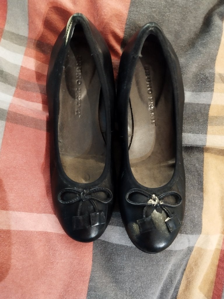 chaussure  noir cuir, Vêtements | Femmes, Chaussures, Neuf, Enlèvement, Ballerines, Noir