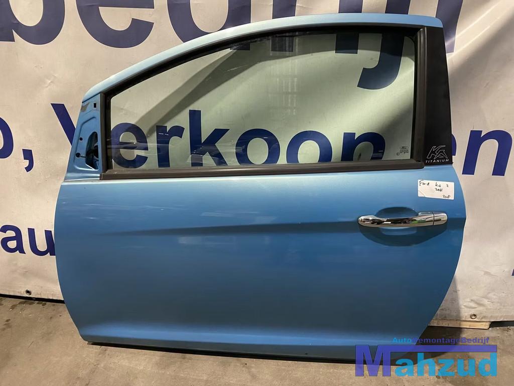 FORD KA 2 Blauw links deur portier 2008-2016, Auto-onderdelen, Carrosserie, Deur, Ford, Gebruikt