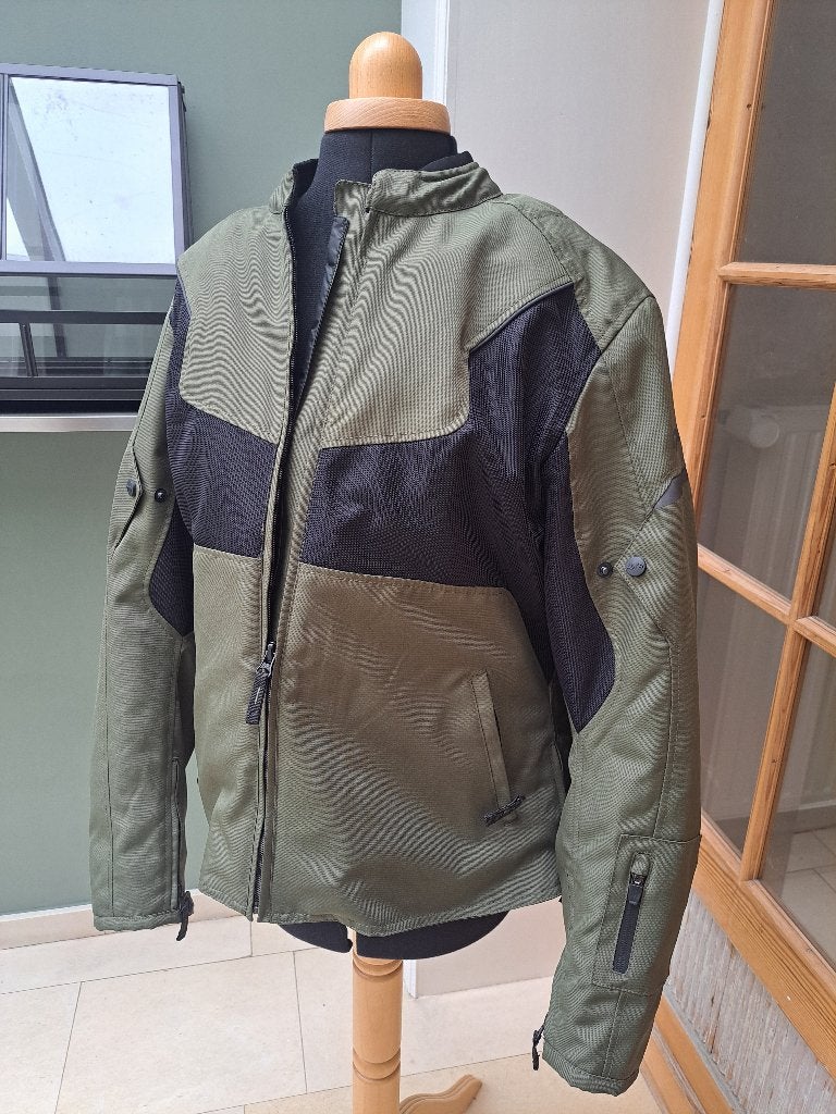 Blouson Moto DXR STROKE AIR 3 IN 1 LADY-Vert/Noir, Motos, Manteau | tissu, Enlèvement ou Envoi, Femmes, DXR