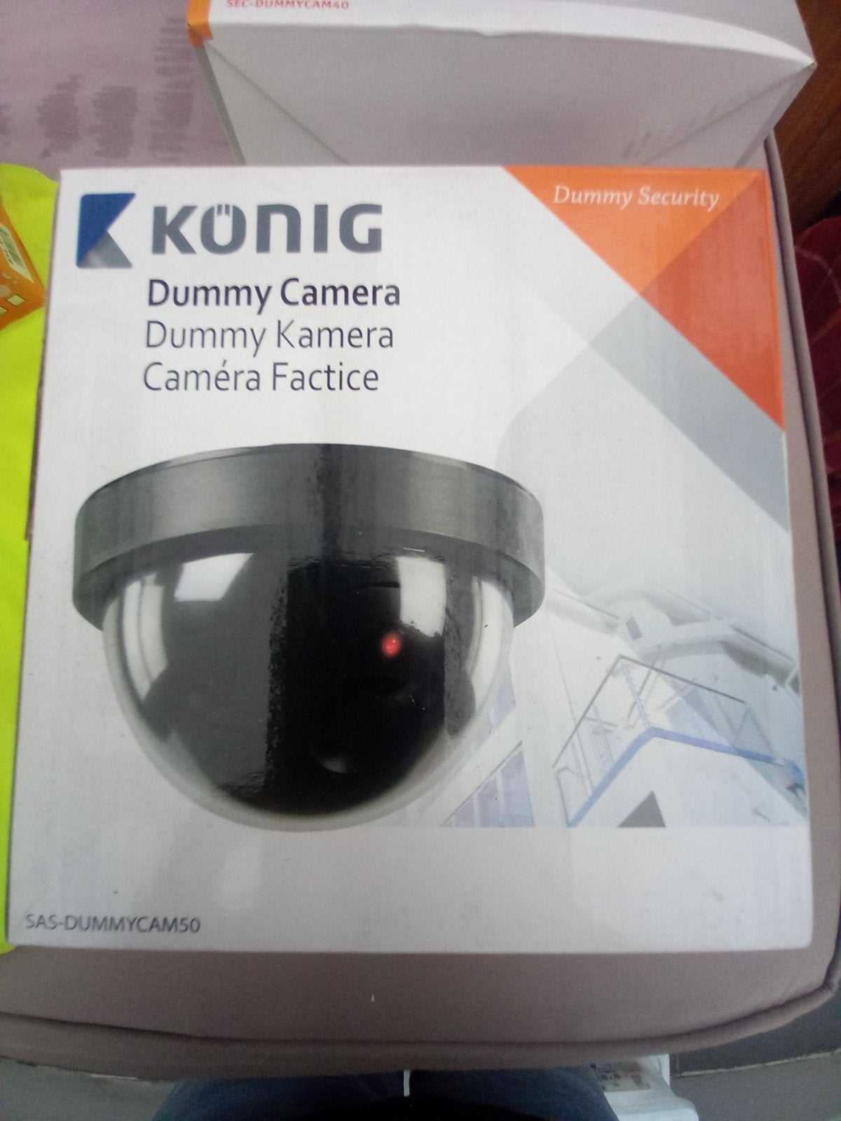 Binnens huis camera + knipperende led licht, Audio, Tv en Foto, Ophalen, Nieuw, Binnencamera