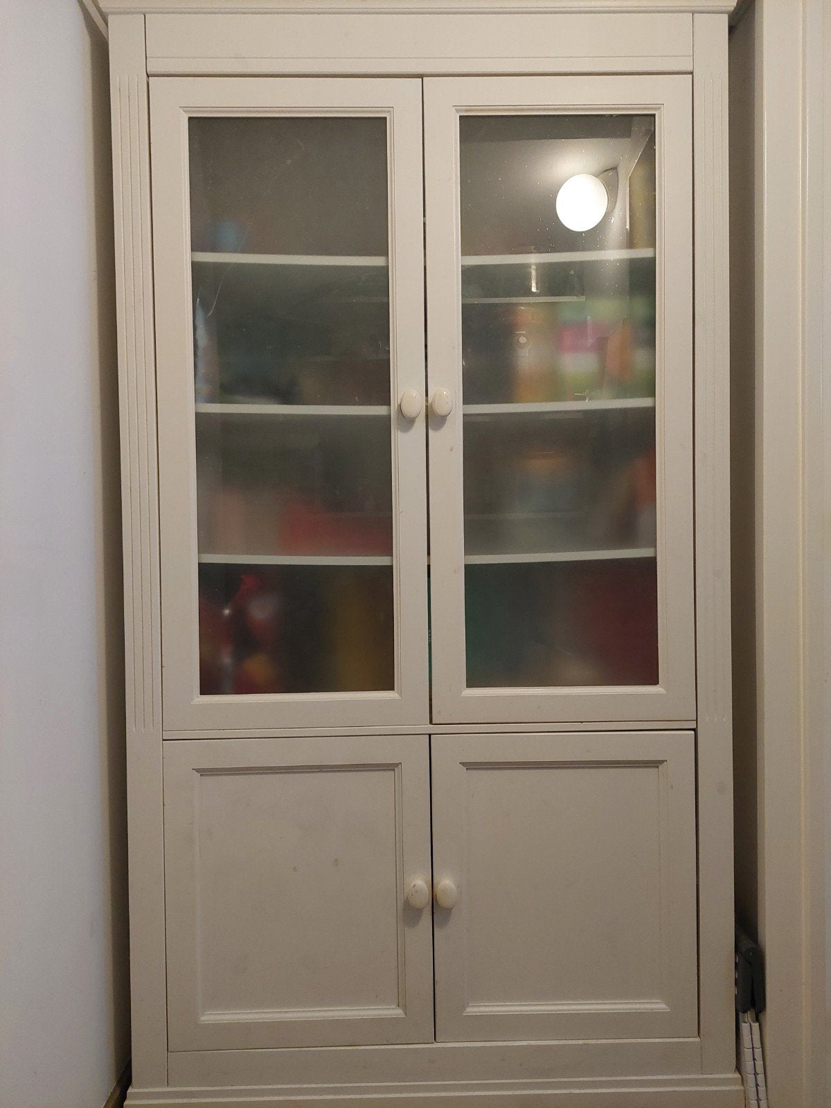 Buffetkast, Huis en Inrichting, Ophalen, Met plank(en), 100 tot 150 cm, Glas