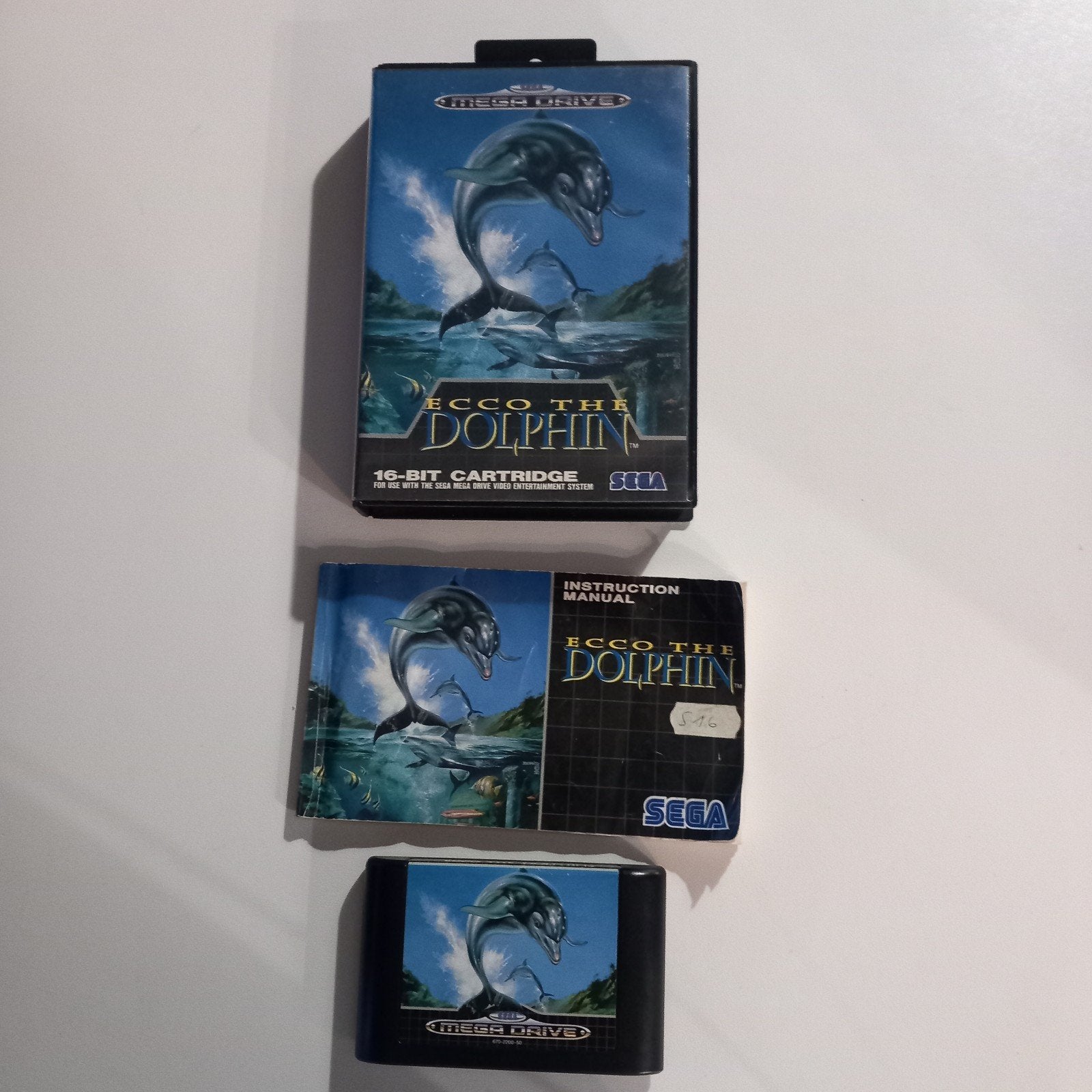 Ecco The Dolphin Sega Mega Drive pal, Enlèvement ou Envoi, Mega Drive