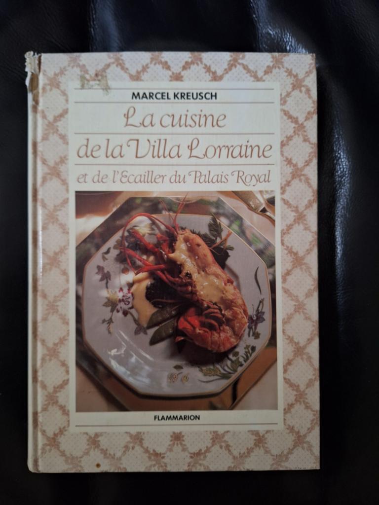 La cuisine de La Villa Lorraine et de l'Ecailler du palais, Livres, Livres de cuisine, Enlèvement