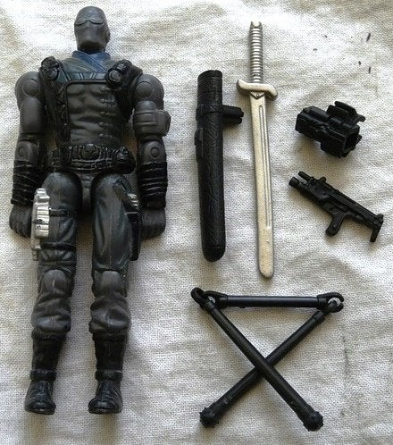 Actiefiguur COBRA, SNAKE EYES (v17), series 20, Hasbro, 2004, Verzamelen, Ophalen of Verzenden, Gebruikt
