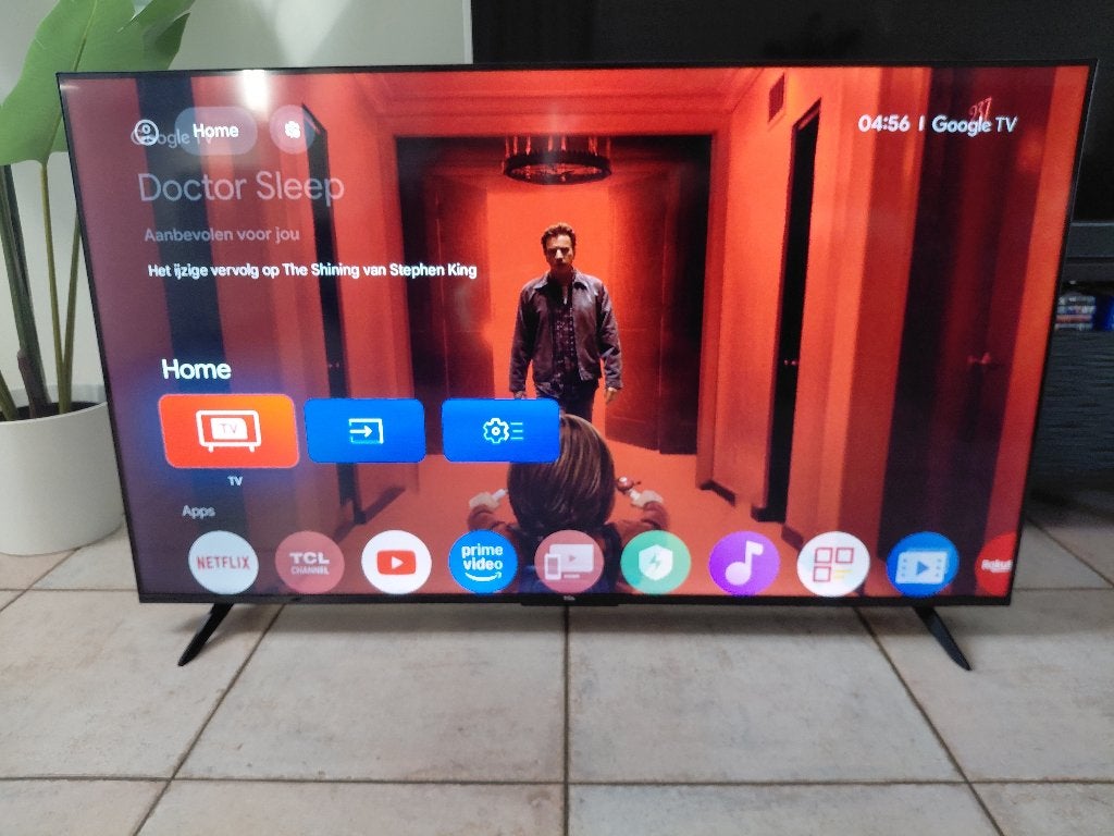 TCL 55P635 (4k, 55 inch, HDR, Google TV), Autres marques, LED, Comme neuf, Enlèvement